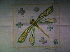 Cross stitch square for Chantelle J's quilt
