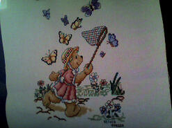 Cross stitch square for Chantelle J's quilt