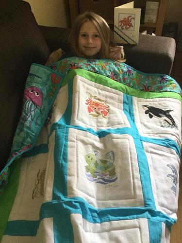 Photo of Isla Ws quilt