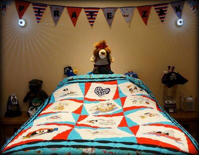 Photo of Zak Hs quilt