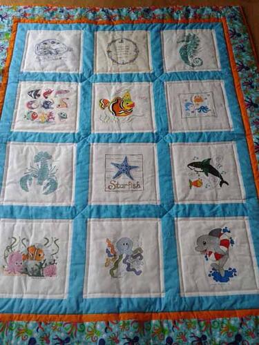 Photo of M Ts quilt