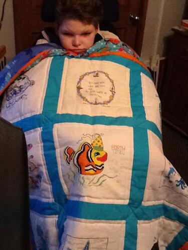 Photo of M Ts quilt