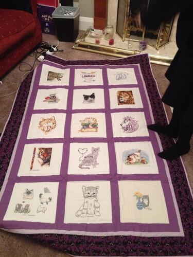 Photo of Lauren Ms quilt
