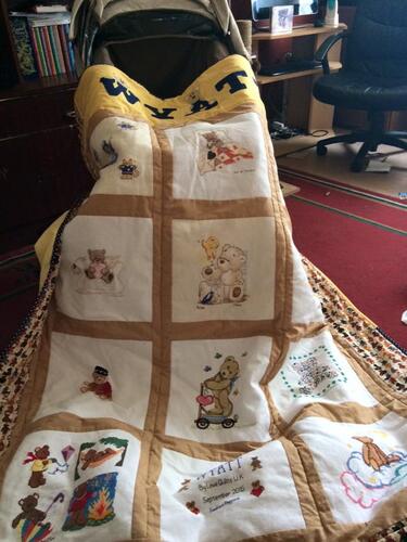 Photo of Wyatt Cs quilt