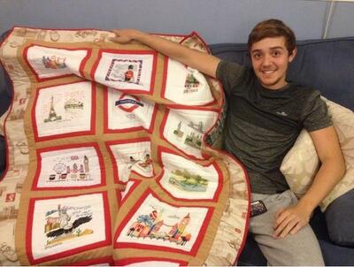 Photo of Thomas Bs quilt