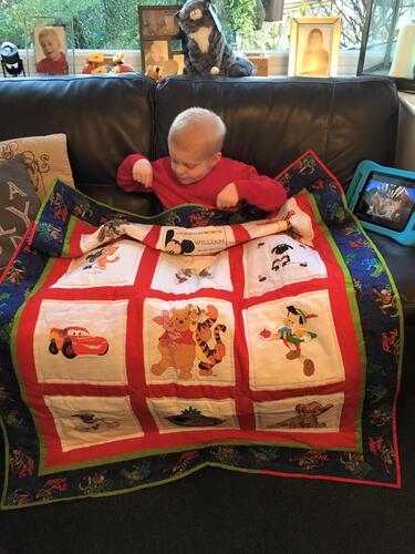 Photo of William Ms quilt