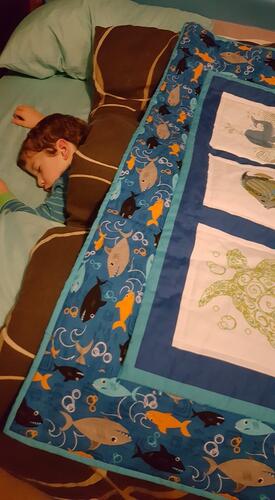 Photo of Joshua Bs quilt