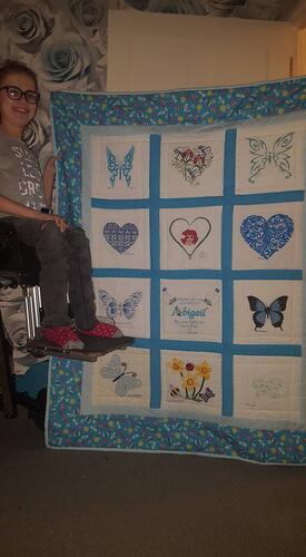 Photo of Abigail Bs quilt