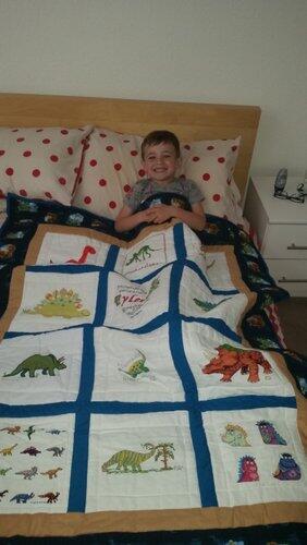 Photo of Tyler Bs quilt
