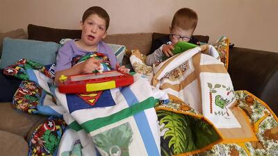 Photo of Samuel As quilt