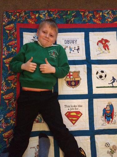 Photo of Davey Cs quilt