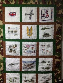 Photo of Ryan Gs quilt