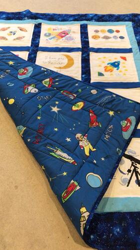 Photo of William Cs quilt