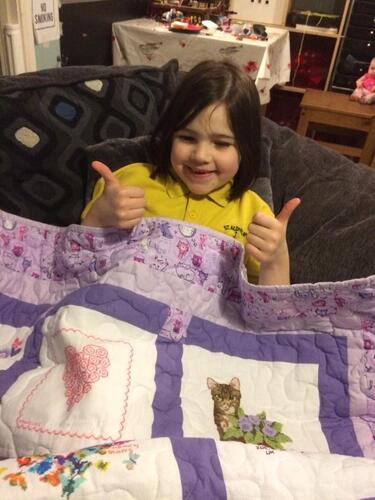Photo of Ellie Ps quilt