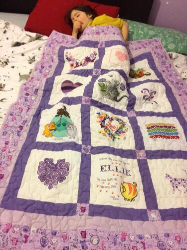 Photo of Ellie Ps quilt