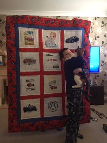 Photo of Jacob Ls quilt