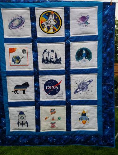 Photo of Cian Rs quilt