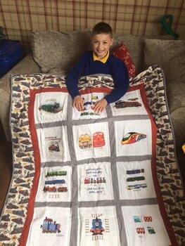 Photo of Alfie Js quilt