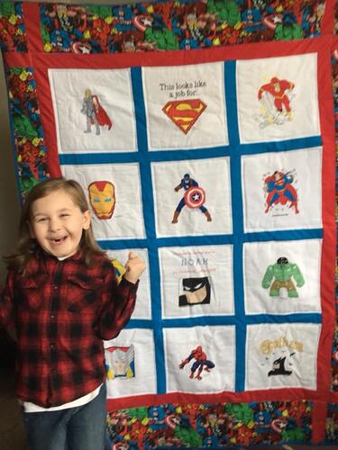 Photo of Noah Ds quilt
