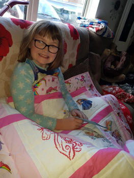 Photo of Bella-Rose Ps quilt