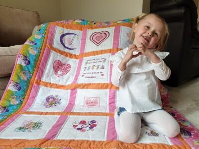 Photo of Seren Ws quilt