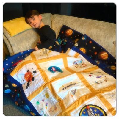 Photo of Frankie Hs quilt