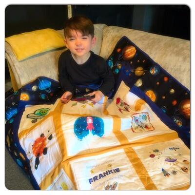 Photo of Frankie Hs quilt