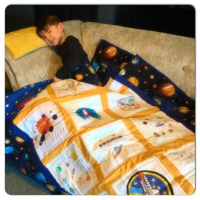 Photo of Frankie Hs quilt