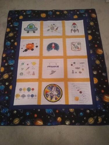 Photo of Frankie Hs quilt