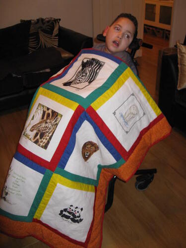 Photo of Nathan Bs quilt