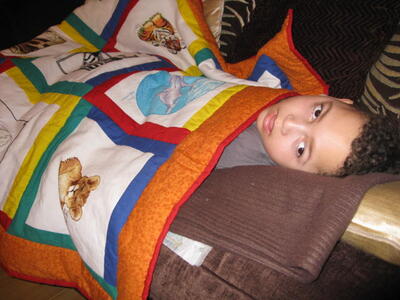 Photo of Nathan Bs quilt