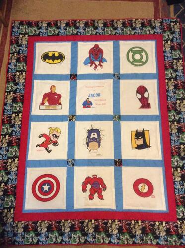Photo of Jacob Ms quilt
