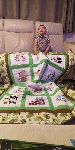 Photo of Jacob As quilt