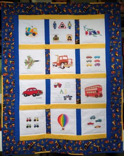 Photo of AJs quilt