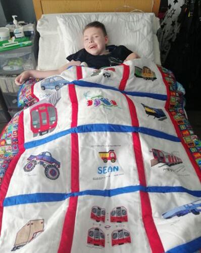 Photo of Sean Ks quilt