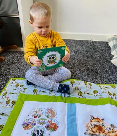 Photo of Bernard Bs quilt