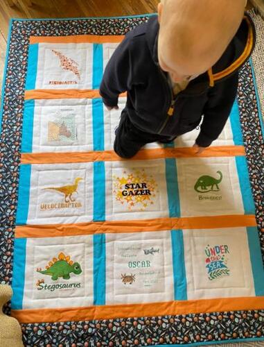 Photo of Oscar Ss quilt