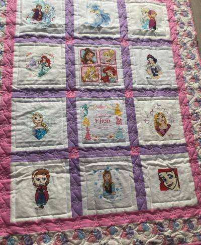 Photo of Ffion Ws quilt