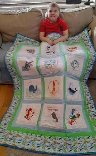 Photo of Thomas Ms quilt
