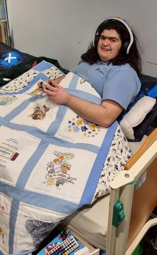 Photo of Scarlett Ls quilt