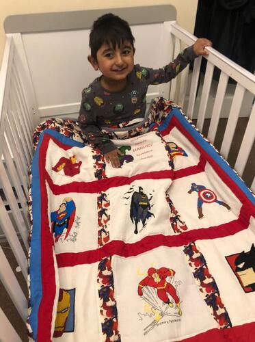 Photo of Harvey Ks quilt