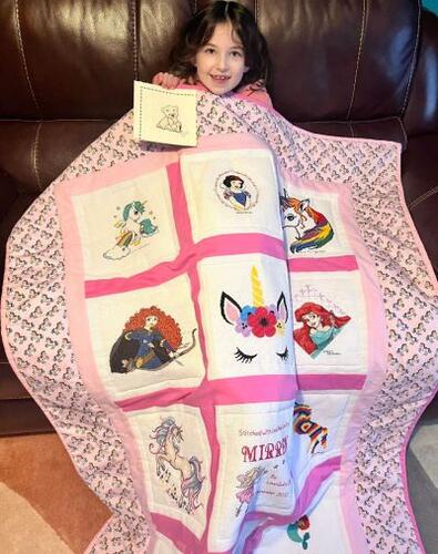 Photo of Mirren Hs quilt