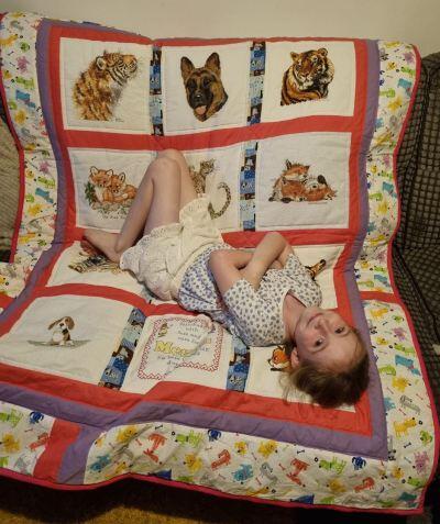 Photo of Megan Es quilt