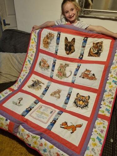 Photo of Megan Es quilt