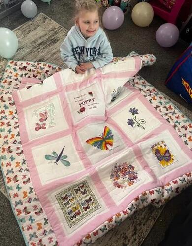 Photo of Poppy Ps quilt