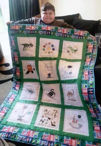 Photo of Harvey Ds quilt