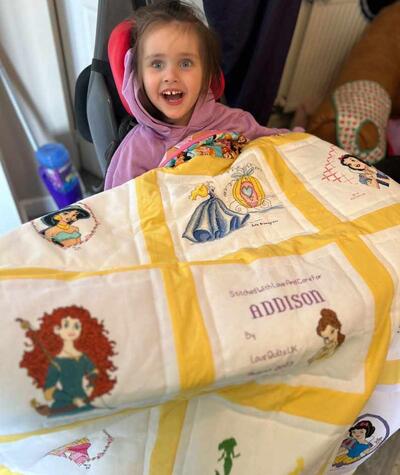 Photo of Addison Fs quilt