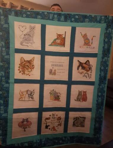 Photo of Brandons quilt