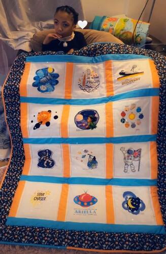 Photo of Ariellas quilt