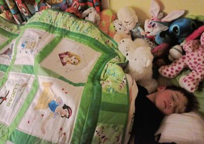 Photo of Lucas Gs quilt